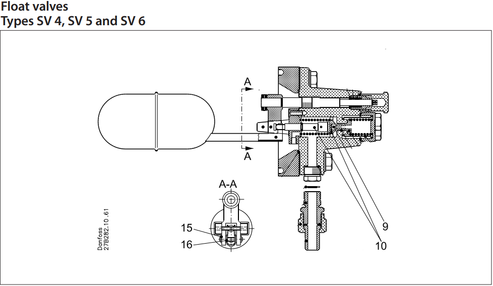 027B2073 KIT DE ORIFÍCIO P/ SV 4-5-6