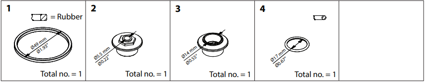 027H1190 KIT DE REPARO ICM 20