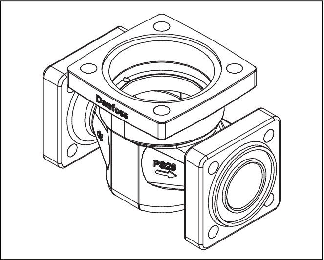 027H2119 CORPO ICS/ICM 25 PM FLANGE