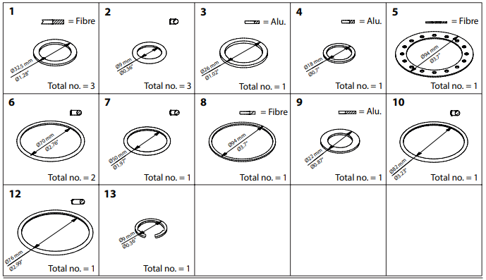 027H4014 KIT DE INSPEÇÃO ICS/ICM/ICLX 40