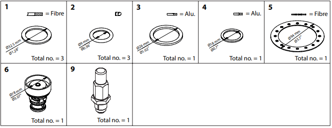 027H4016 KIT DE RENOVAÇÃO ICS 40