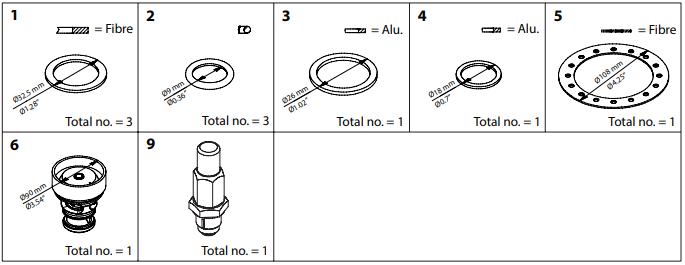 027H5016 KIT DE RENOVAÇÃO ICS 50