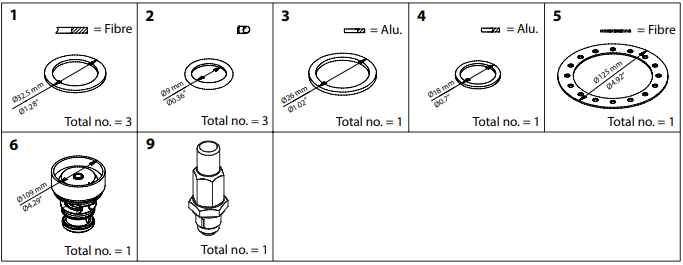 027H6018 KIT DE RENOVAÇÃO ICS 65