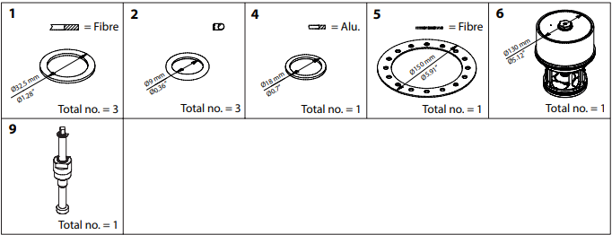 027H7193 KIT DE RENOVAÇÃO ICS 100