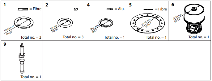 027H7195 KIT DE RENOVAÇÃO ICS 125