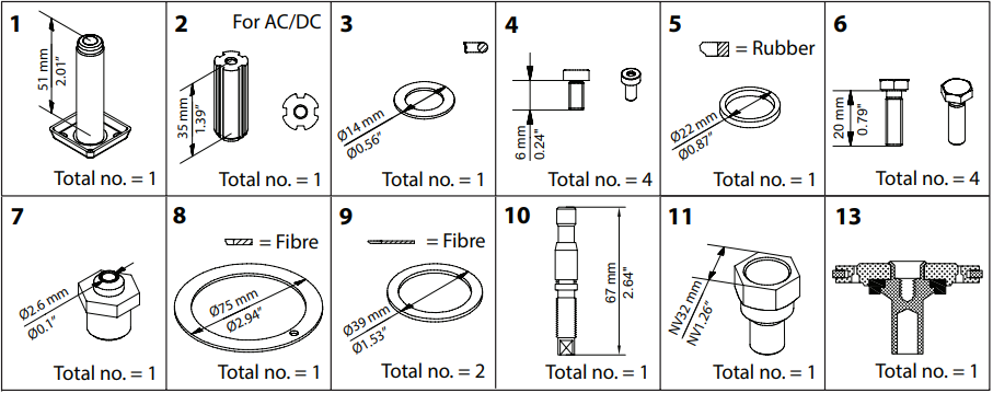 032F2218 KIT DE RENOVAÇÃO EVRA 25 (MOD. ANTIGO)