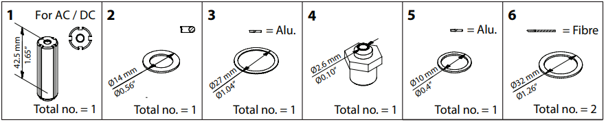 032F2329 KIT DE REPARO EVRA/EVRS 3