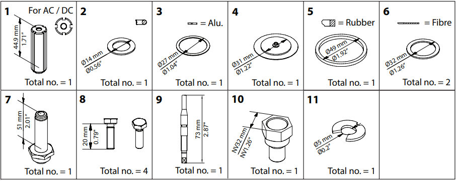 032F2337 KIT DE RENOVAÇÃO EVRA/EVRS 10