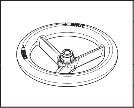 148B4064 VOLANTE P/ SVA/REG/SCA 50-65