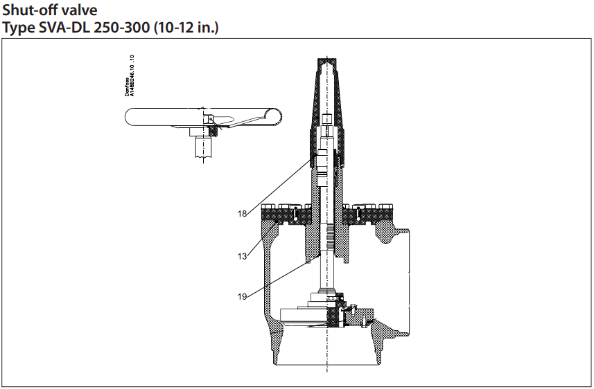 148B4162 KIT DE REPARO P/ TAMPA/CAPACETE SVA-DL/DH 250