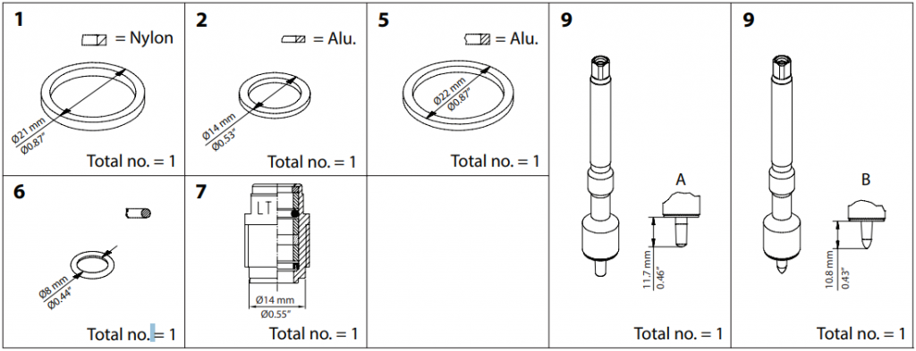 148B6174 KIT DE RENOVAÇÃO REG/SA/SB 10