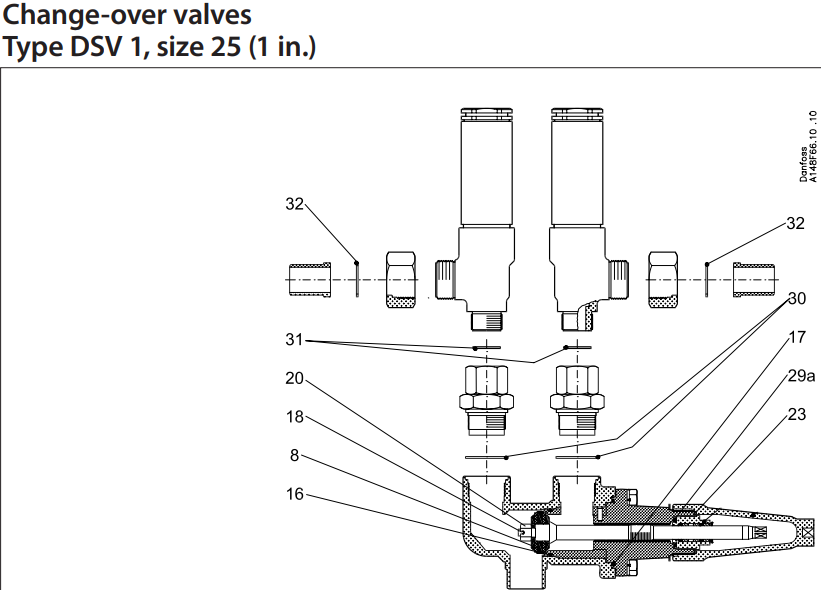 148F3024 KIT DE REPARO P/ DSV 1