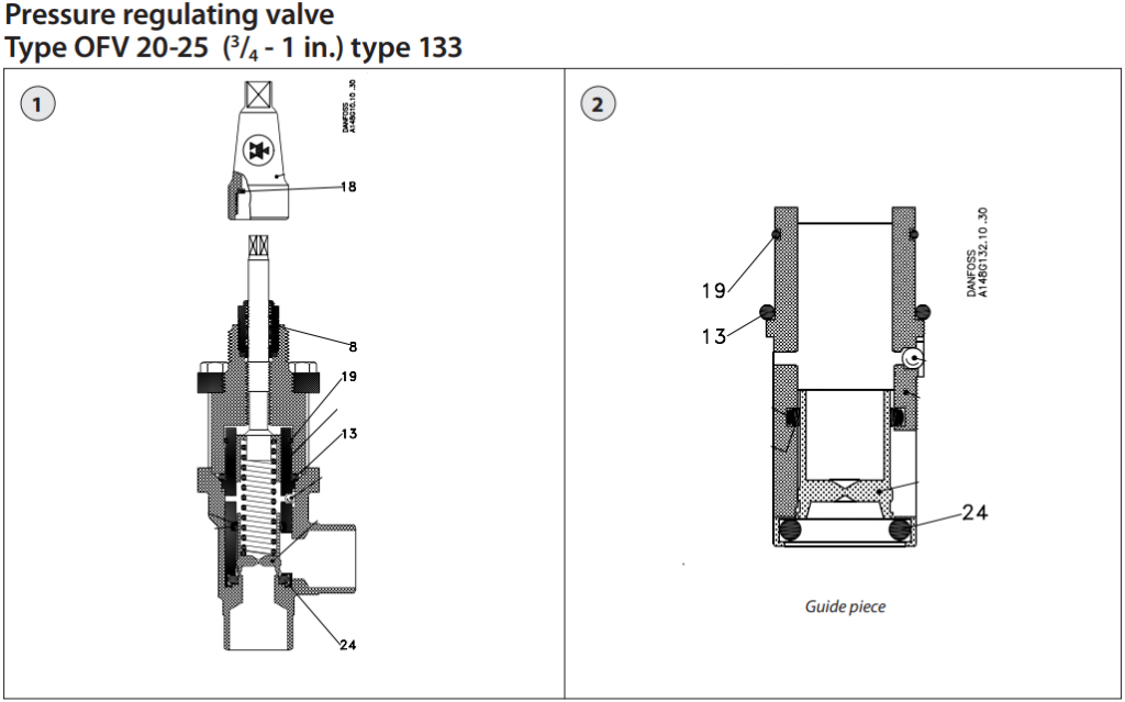 2453+093 KIT DE REPARO OFV 20-25